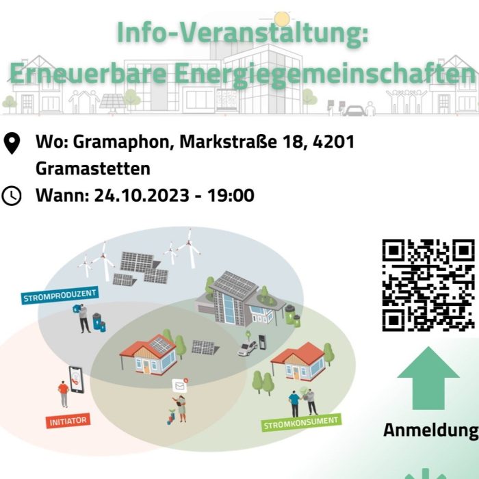 Info-Veranstaltung: Erneuerbare Energiegemeinschaften