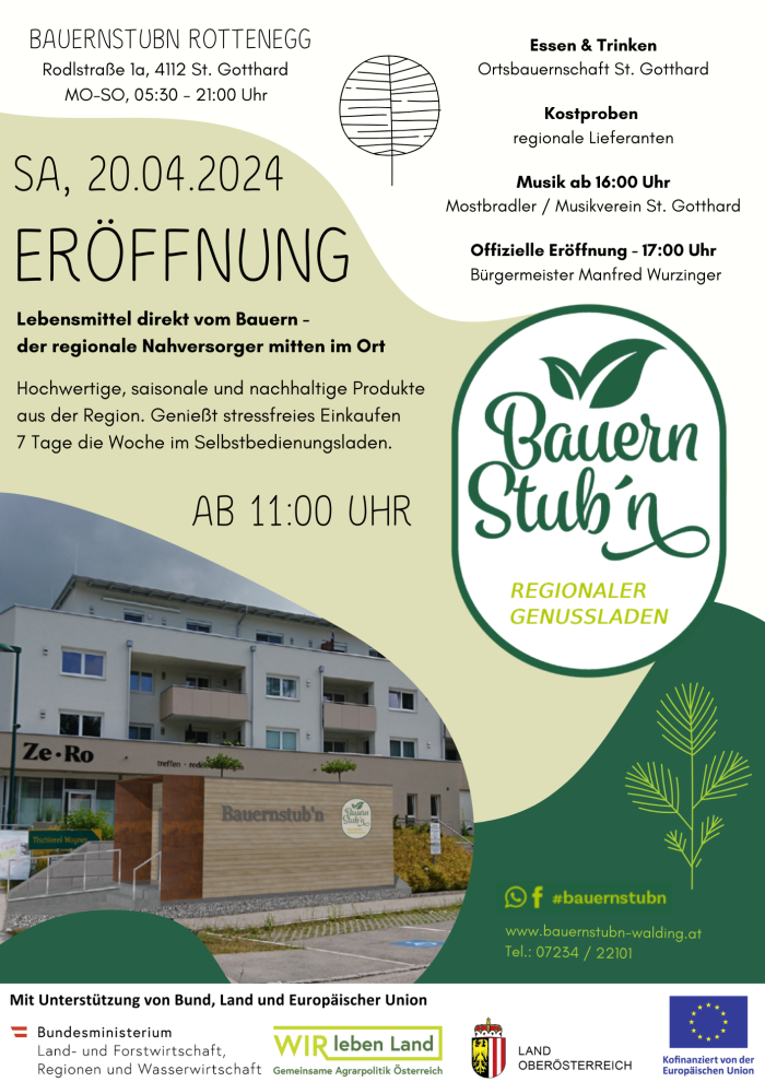 Eröffnung Bauernstubn Rottenegg